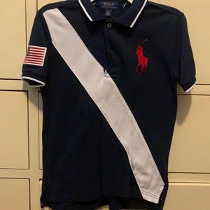 Ralph Lauren polo shirt size 6 like new condition.